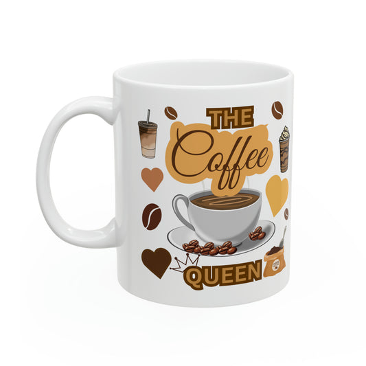 11oz 'The Coffee Queen' Coffee Mug