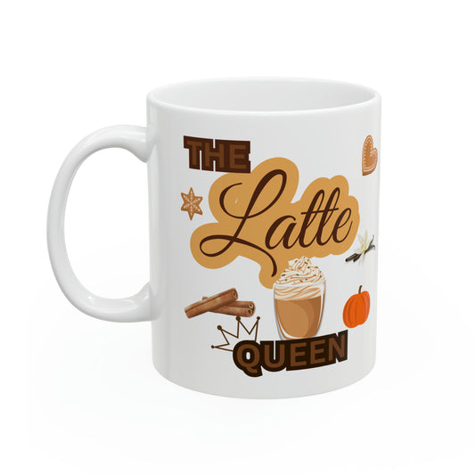 11oz 'The Latte Queen' Coffee Mug