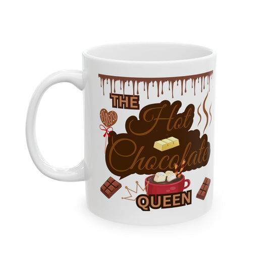 11oz Hot Chocolate Queen Coffee Mug